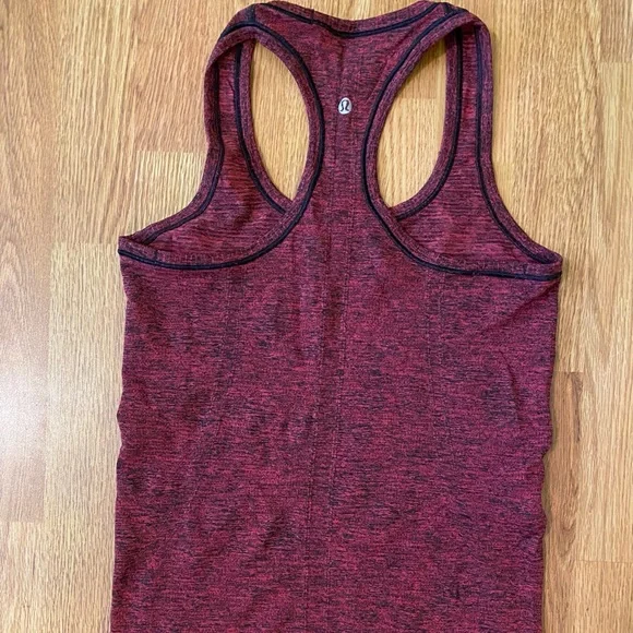 Lululemon Swiftly Tech Racerback Tank Top fuchsia/pink/black - Picture 5 of 7